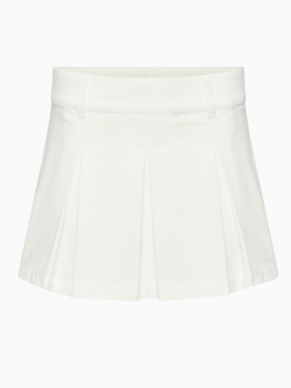 Aritzia Wilfred Free Rodeo pleated Skirt White